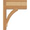 Ekena Millwork Thorton Block Rough Sawn Outlooker, Western Red Cedar, 8"W x 16"D x 20"H OUT08X16X20THR05RWR - alternate 2